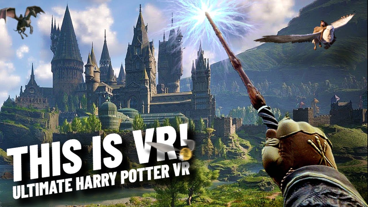 The ULTIMATE Harry Potter VR Experience! // Hogwarts Legacy VR (UEVR)