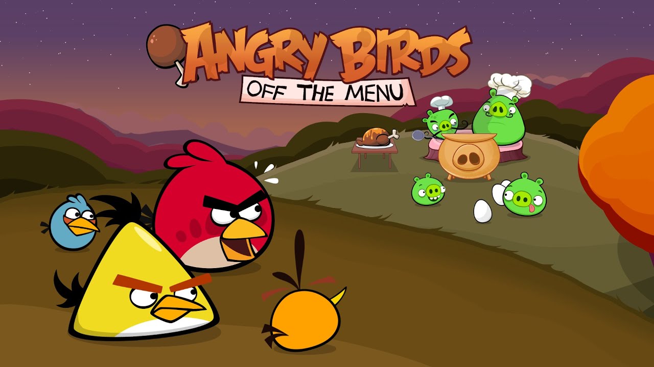 Angry Birds Off The Menu Mod Gameplay (All Levels)