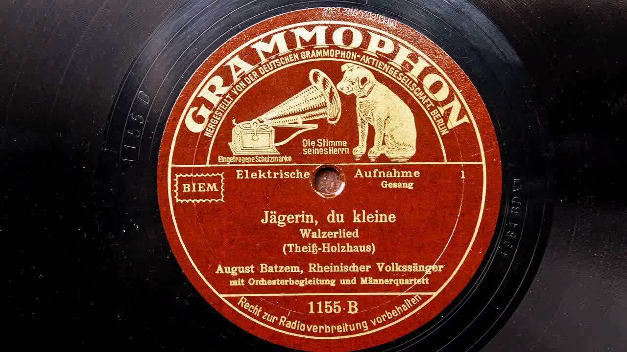 August Batzem: Jägerin, du kleine (1932)
