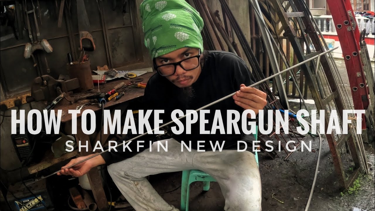 HOW TO MAKE SPEARGUN SHAFT || SHARKFIN NEW DESIGN || 6mm 304 STAINLESS SHAFT (bisaya version) 👉🐟