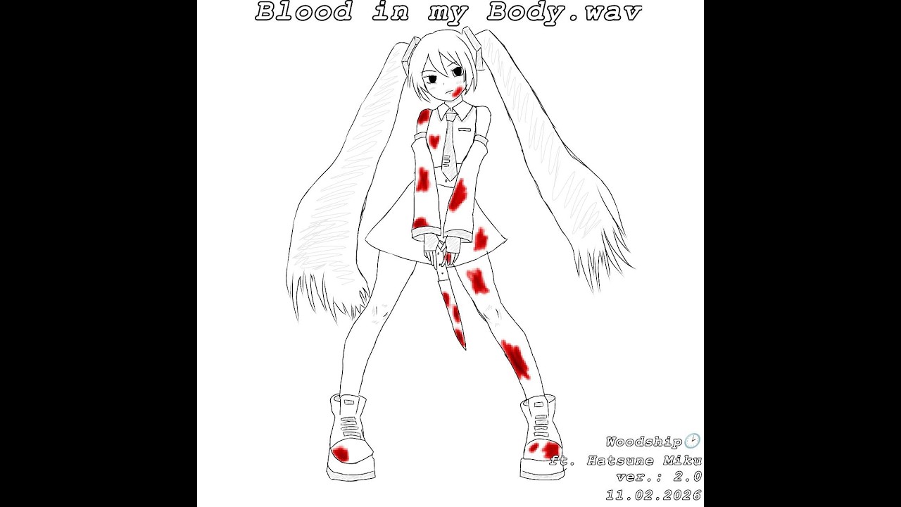 [Original song&PV] Blood in my body.wav [Ver.: 2.0] [ft. Hatsune Miku]