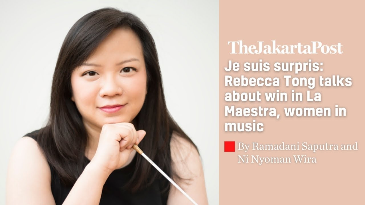 Je suis surpris: Conductor Rebecca Tong talks about her win in La Maestra, women in music
