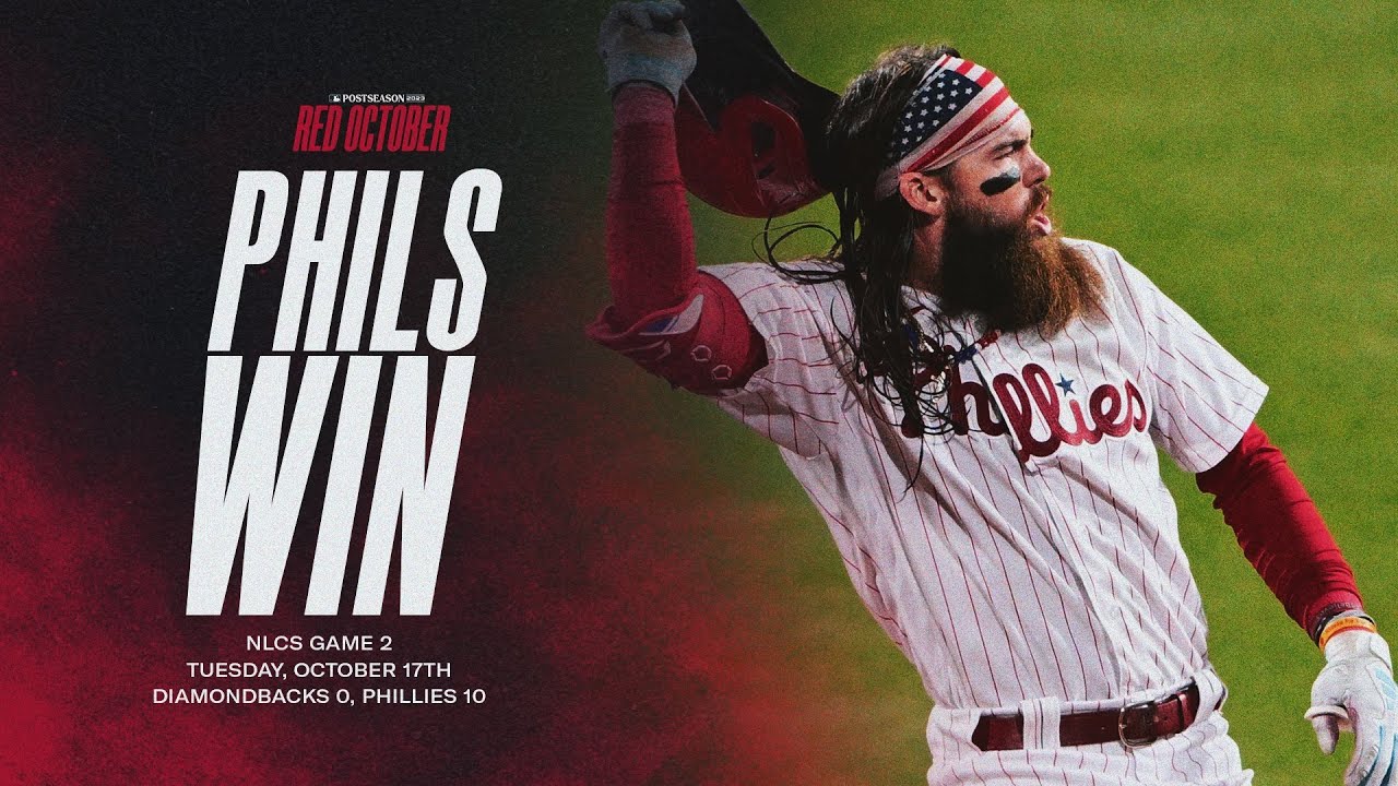 D-backs vs. Phillies Game 2 Highlights (10/17/23) | MLB Highlights