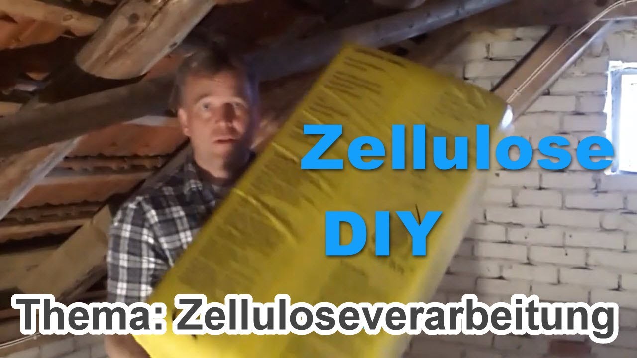 Nr. 027 Bonus-Video | Thema: Zelluloseverarbeitung (DIY), Zellulose Dämmung selber machen/herstellen