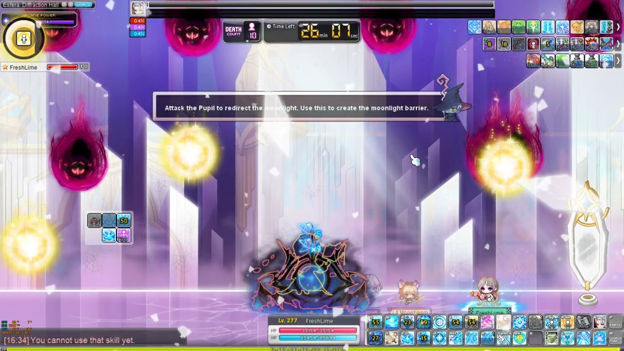 Maplestory/Kronos - Ice/Lightning - Hard Will - 9 minute solo
