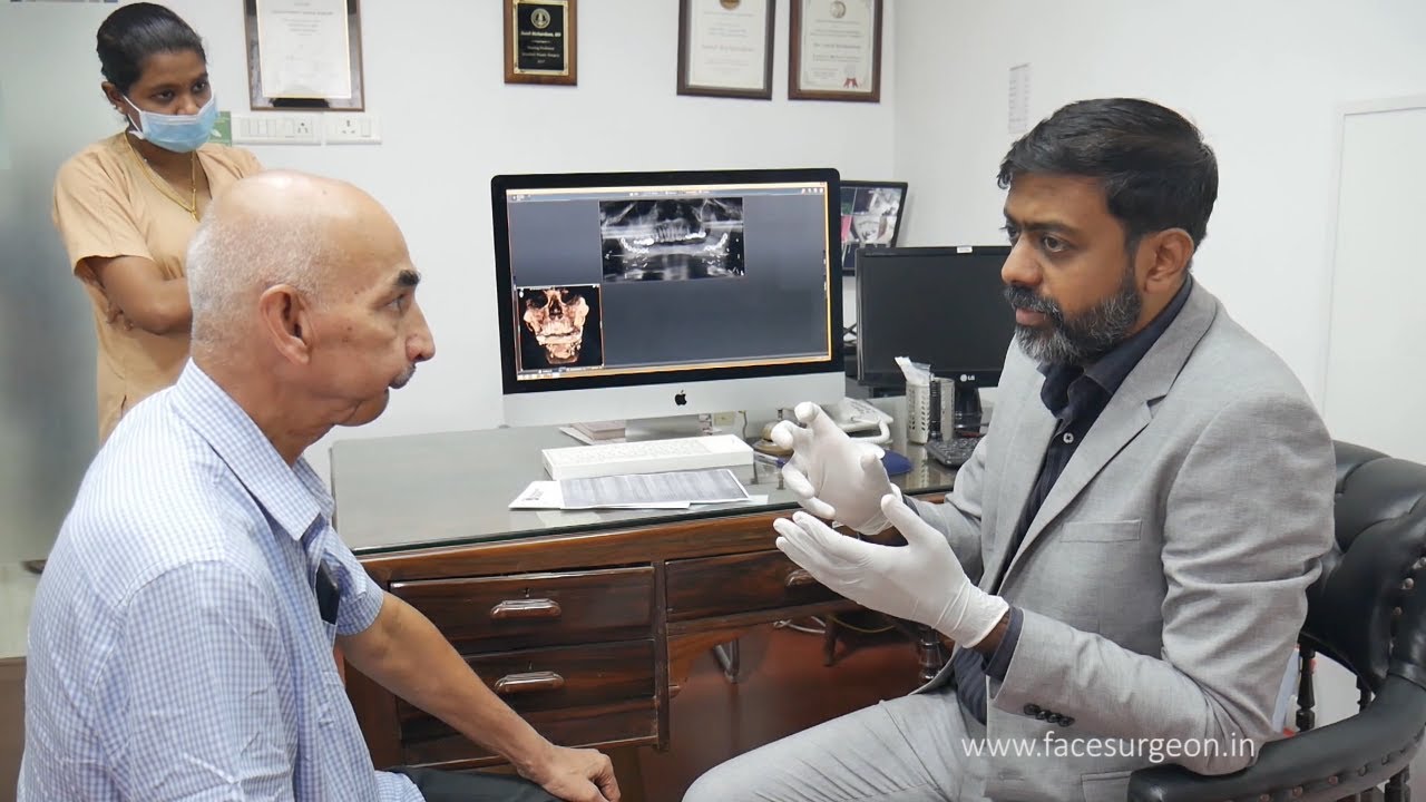 Mandibular Reconstruction Pre Surgery Consultation -  Dr. Sunil Richardson