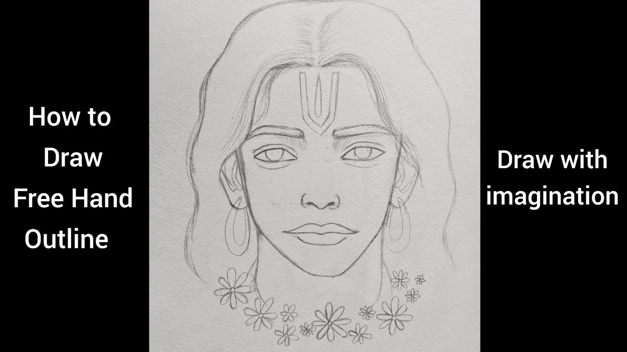 How to Draw Free hand outline