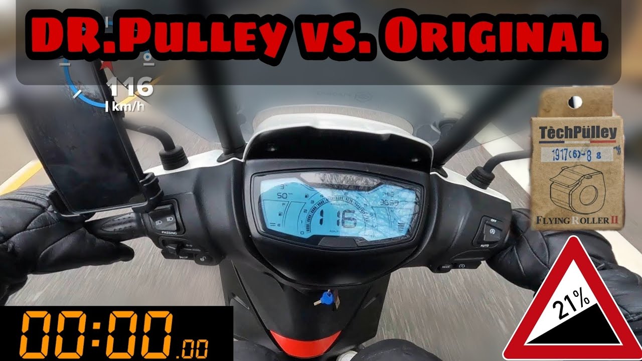 Tech Pulley's vs. Original TEST | 0-100 | 21% | 8%