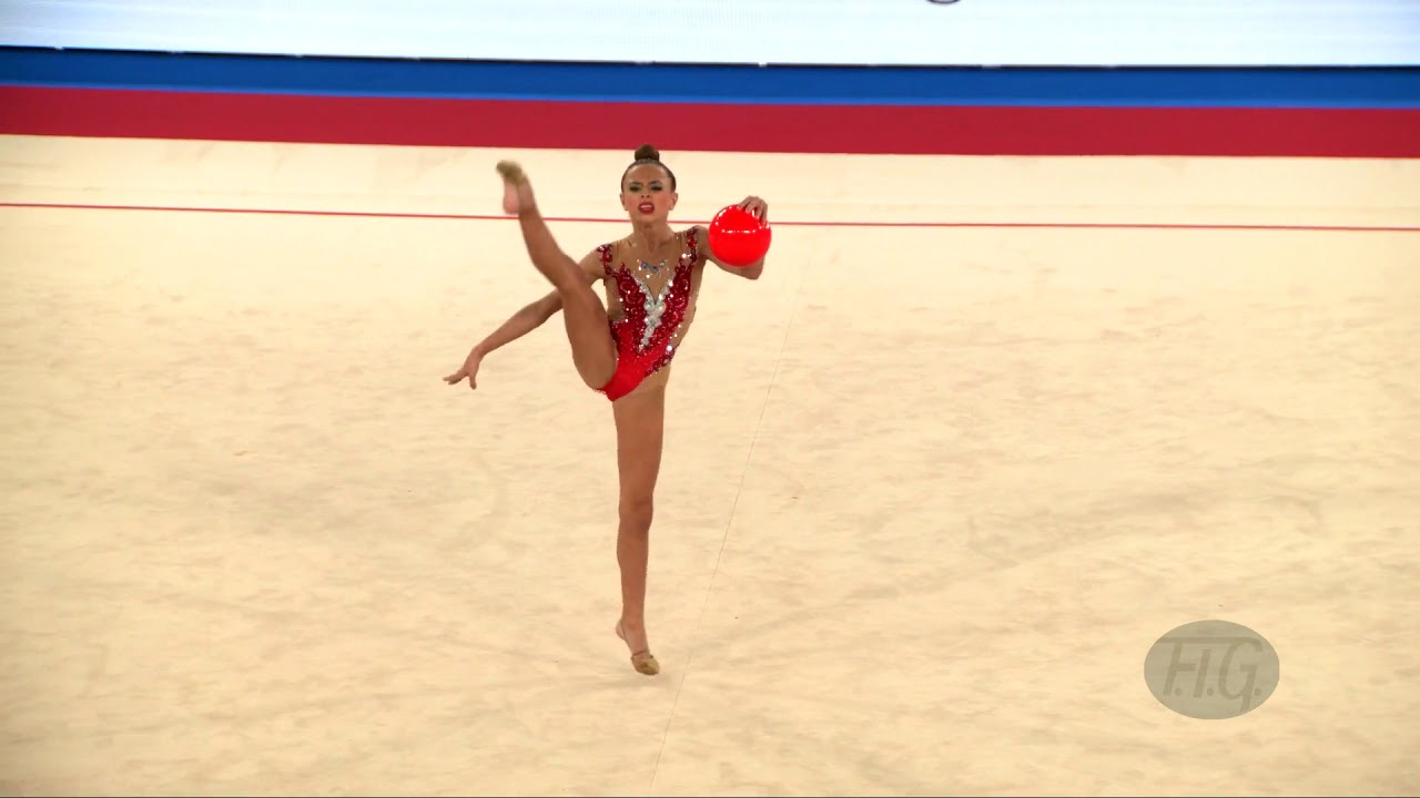 GOROSPE Teresa (ESP) - 2019 Rhythmic Junior Worlds, Moscow (RUS) - Qualifications Ball