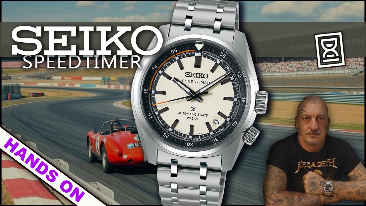 Pista e velocità: Seiko Speedtimer "due corone"
