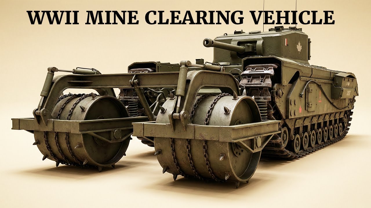 Every British Mine-Clearing Vehicle of WWII