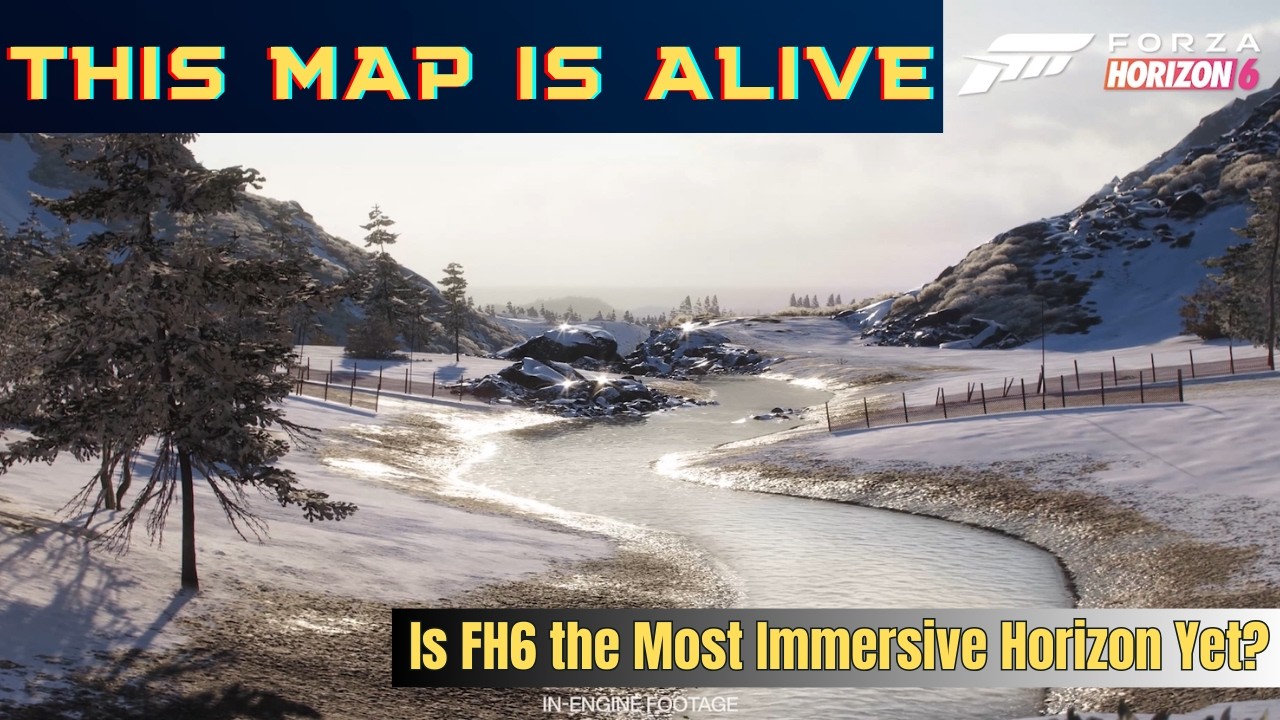 Is FH6 the Most Immersive Horizon Yet - Playground Games Releases Biomes Game Footage