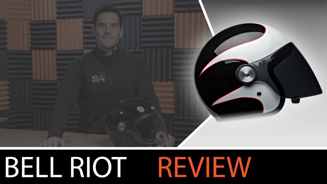 Bell Riot Vintage Motorcycle Helmet Review at SpeedAddicts.com