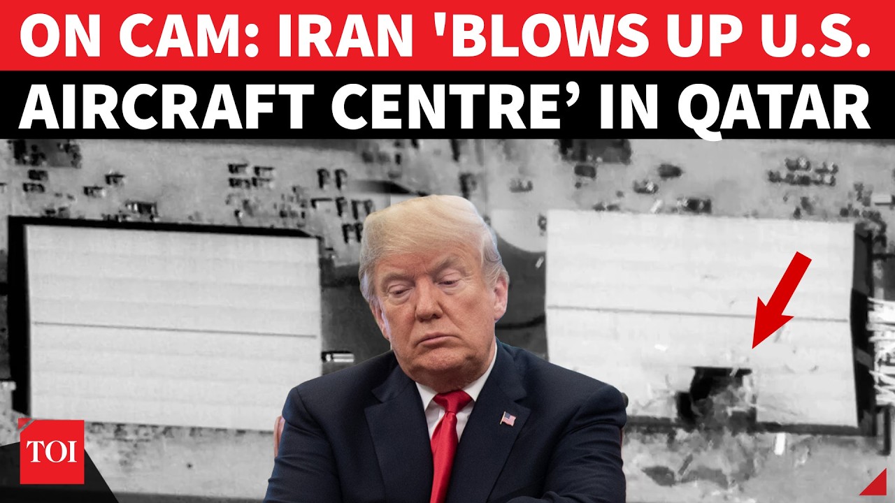 &lsquo;HUGE Damage At US Air Base&rsquo;: IRGC Video Shows &lsquo;Destruction&rsquo; At Al-Udeid Facility After Mega Attack