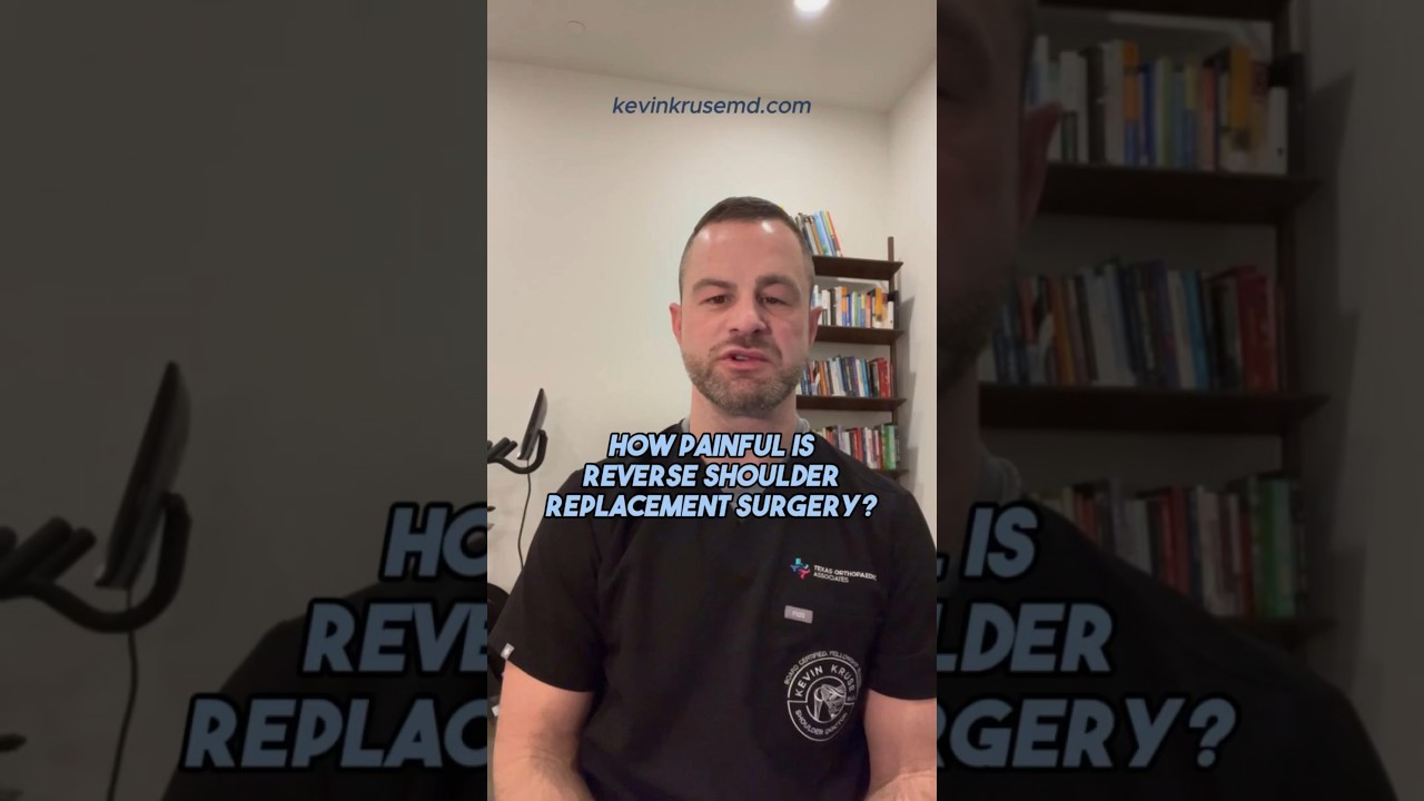 How Painful Is Reverse Shoulder Replacement Surgery #shouldersurgery #shoulderinjury