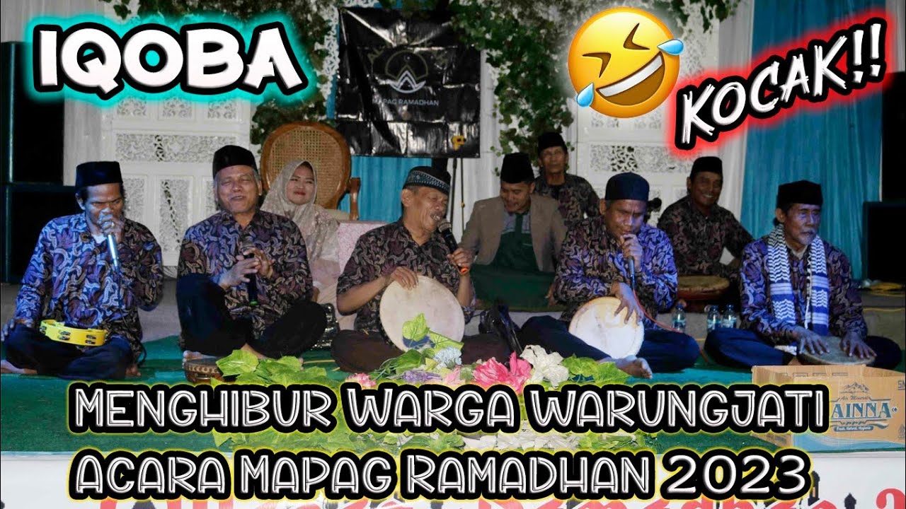 IQOBA menghibur warga Cikalongwetan Kabupaten Bandung Barat di acara Mapag Ramadhan 2023