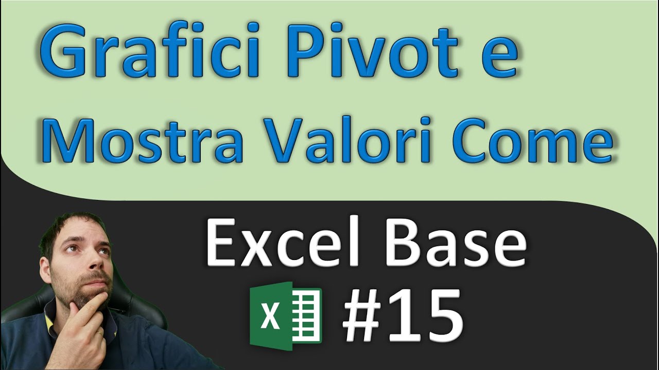 Excel - Grafici Pivot e Mostra Valori Come