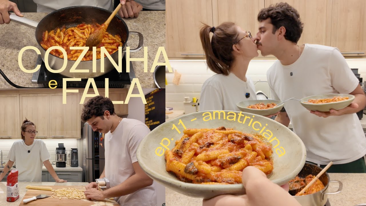 cozinha e fala - massa fresca e amatriciana