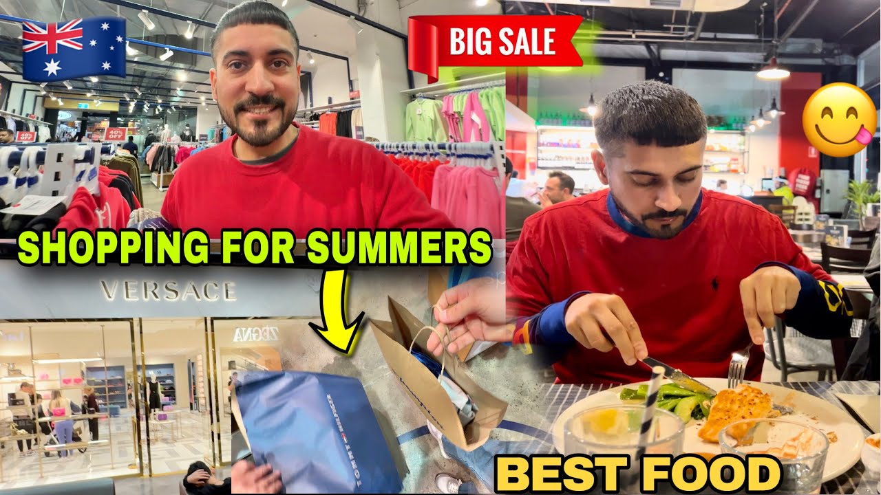 SHOPPING FOR SUMMERS | SALE | BEST ITALIAN RESTAURANT