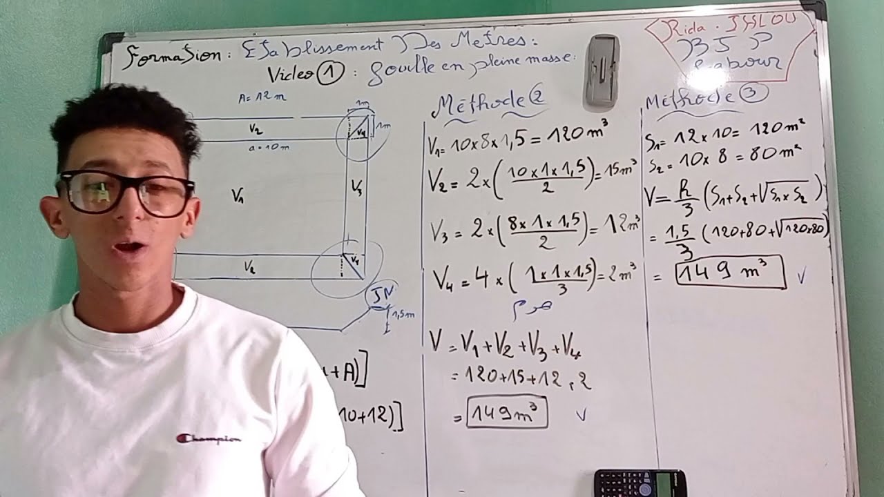 Formation :: Etablissement Des Metres video1:: fouille en pleine masse