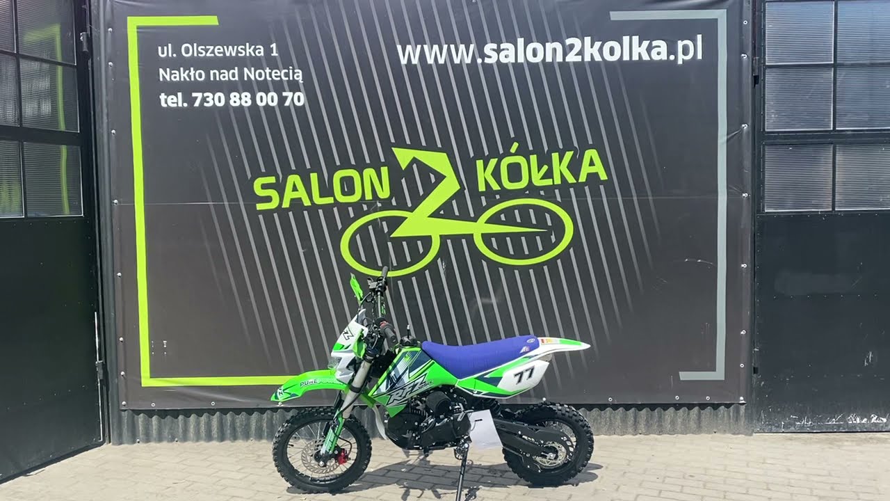 Cross Apollo 125CC Gazelle 125 koła 14/12 - prezentacja crossa #salon2kolka