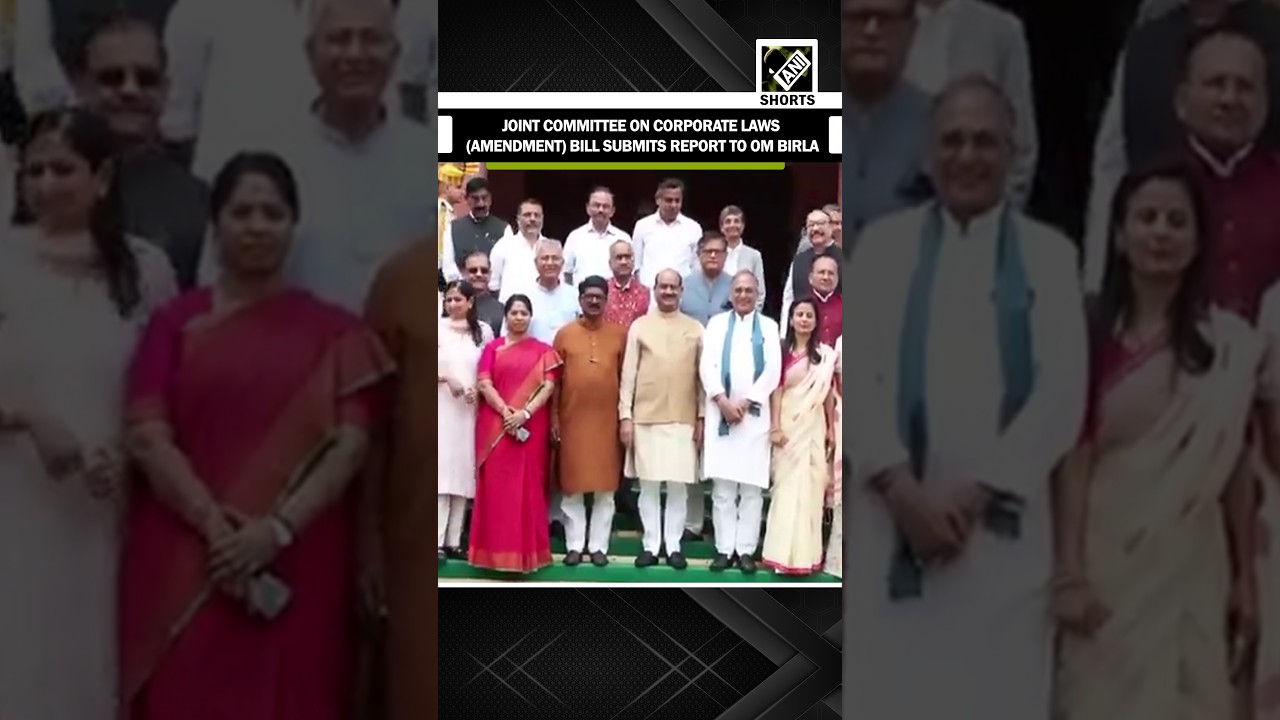 Joint Committee submits report on Corporate Laws (Amendment) Bill, 2026 to LS Speaker Om Birla
