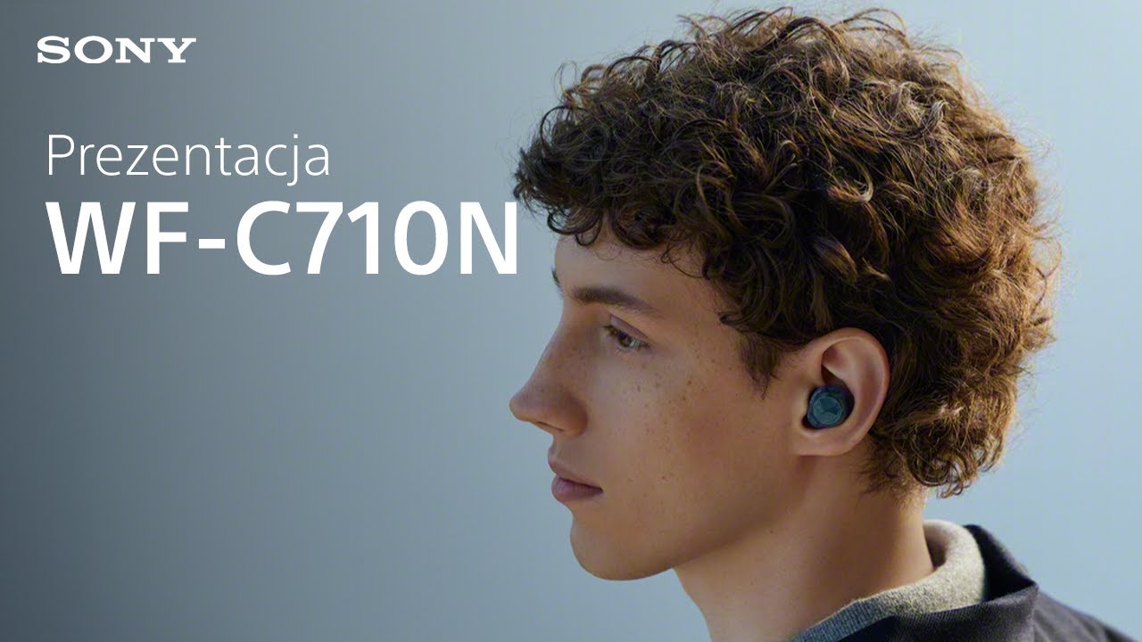 Przedstawiamy prawdziwie bezprzewodowe słuchawki douszne Sony WF-C710N z redukcją szumów