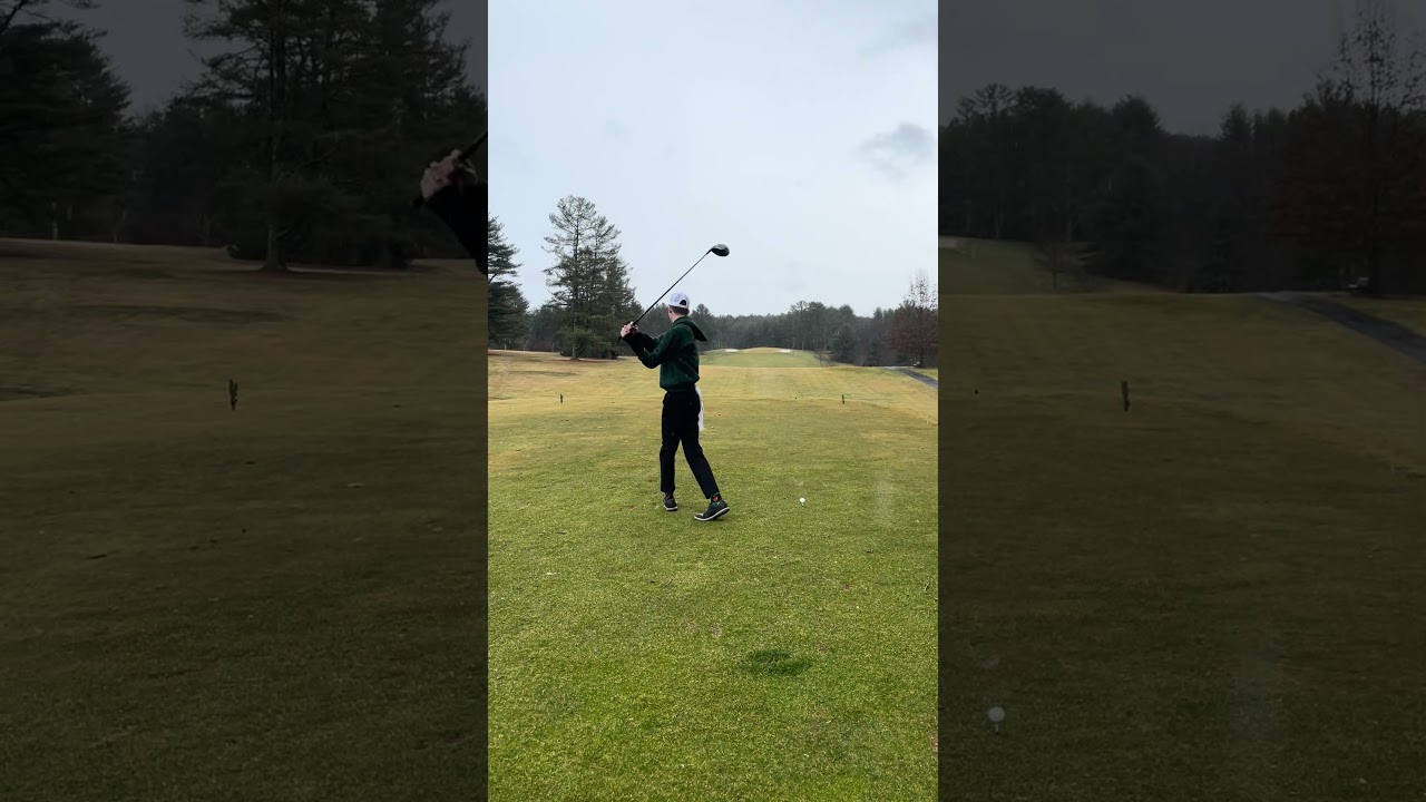 First tee nerves always get you