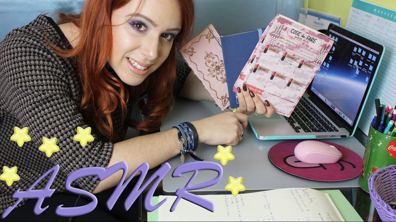 ASMR ita✨My PLANNERS & week ORGANIZATION✨| Erikioba