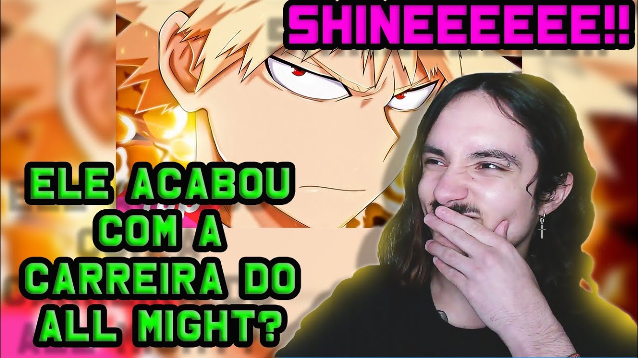(SHINEEE!) REAGINDO ao Rap do Bakugou - EU VOU SER O HERÓI NÚMERO 1 | NERD HITS | REACT |  NaiReact