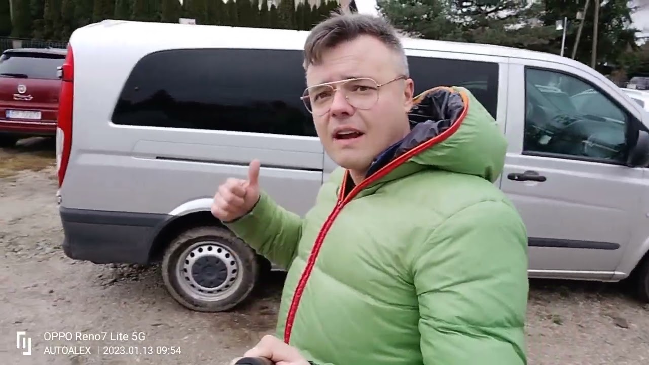 Mercedes Vito 8 osobowy 2.2 diesel z 2006 roku. salon Pl.