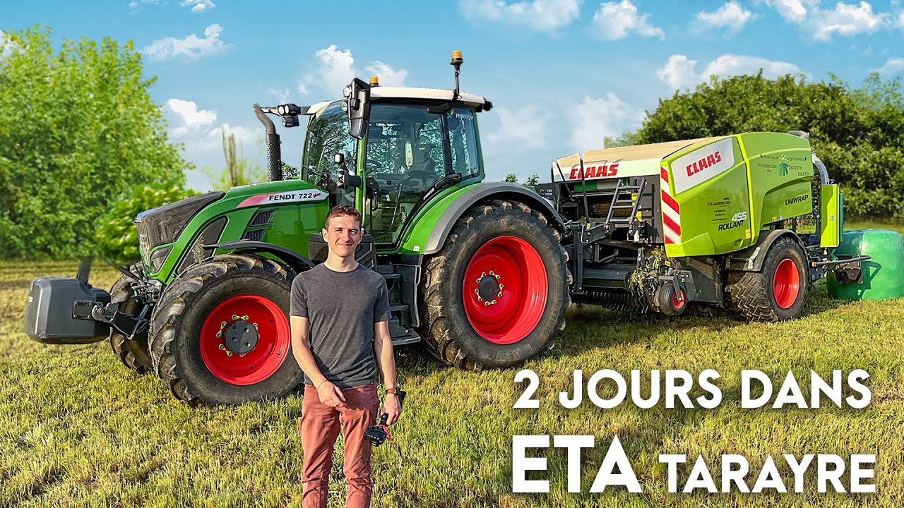 2 JOURS DANS L'ETA TARAYRE ! Enrubannage & Ramassage de pierres