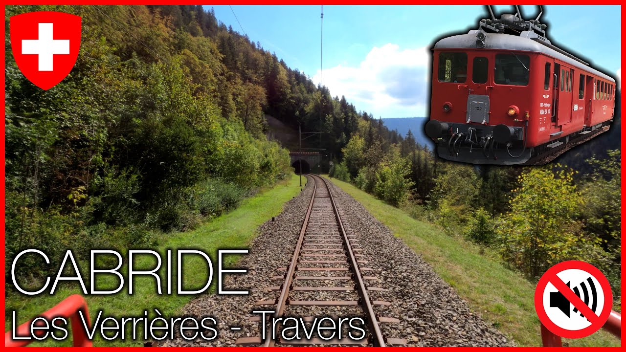 [CABRIDE][4K] Les Verrières - Travers (Neuchâtel, Suisse) – Septembre 2020