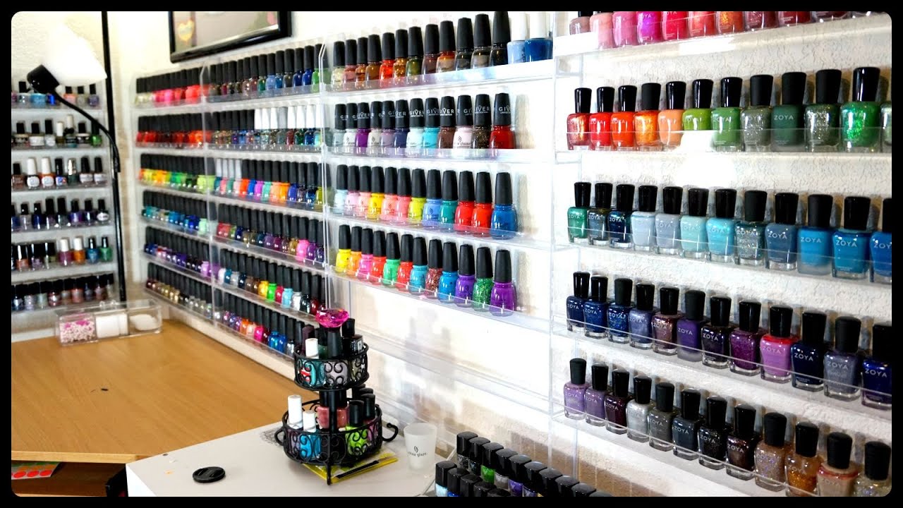 EPIC Nail Polish Collection & Storage!!!