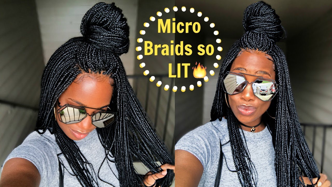 ISSA WIG 🙀 Micro Braids in no Time featuring One Minute Braids | Wig Wednesday