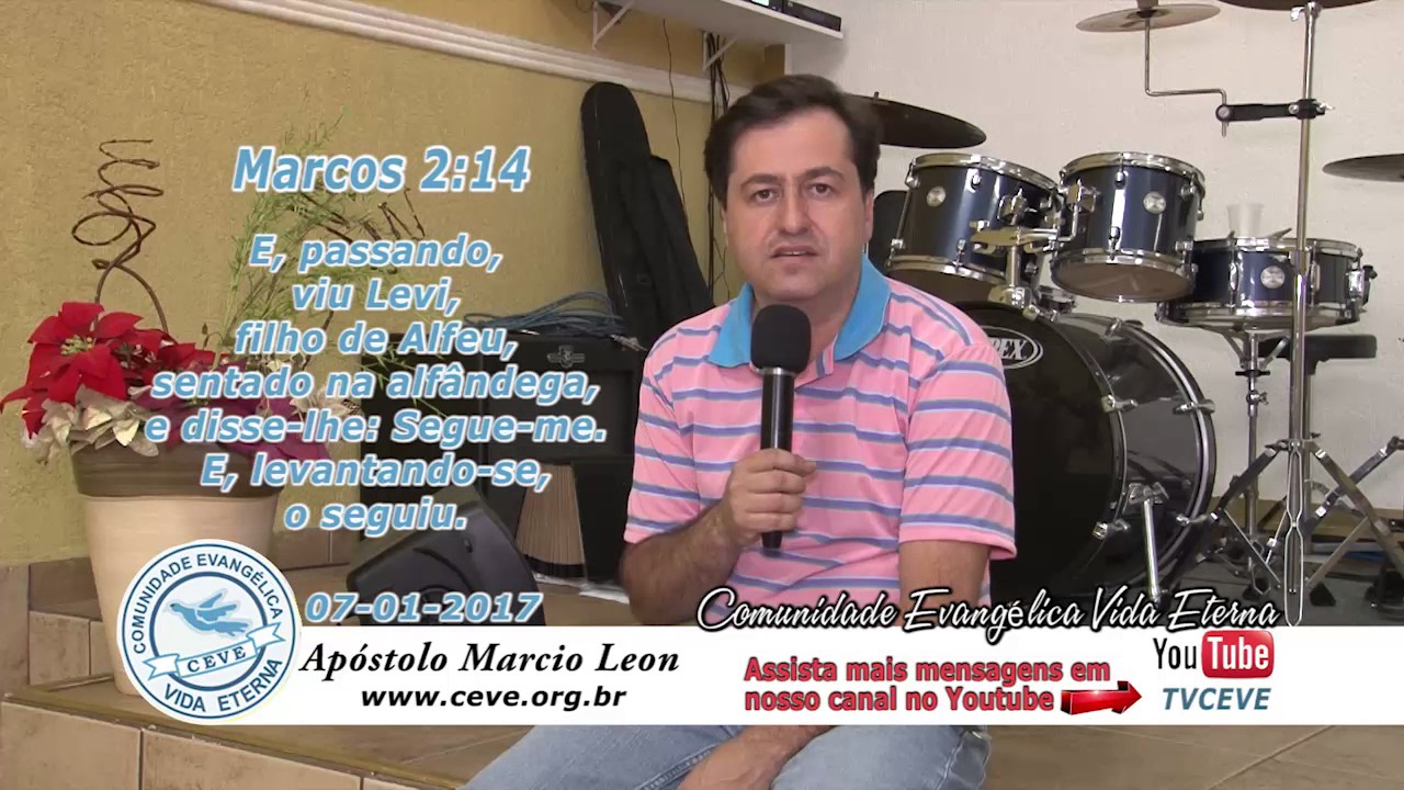 TV CEVE Alimento Diario com Ap. M&aacute;rcio Leon 07-01-2017