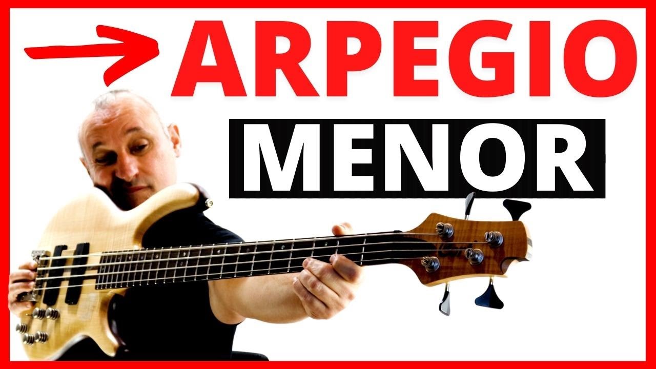 ✅ Arpegios en el Bajo Eléctrico【Ejercicios con el Arpegio Menor】 Curso de Bajo parte 4