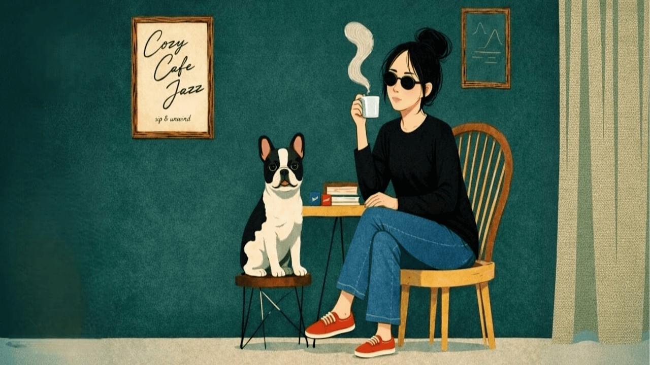 【途中広告なし】COZY JAZZ CAFE ☕ relaxing bgm for study & work｜穏やかなカフェジャズBGM