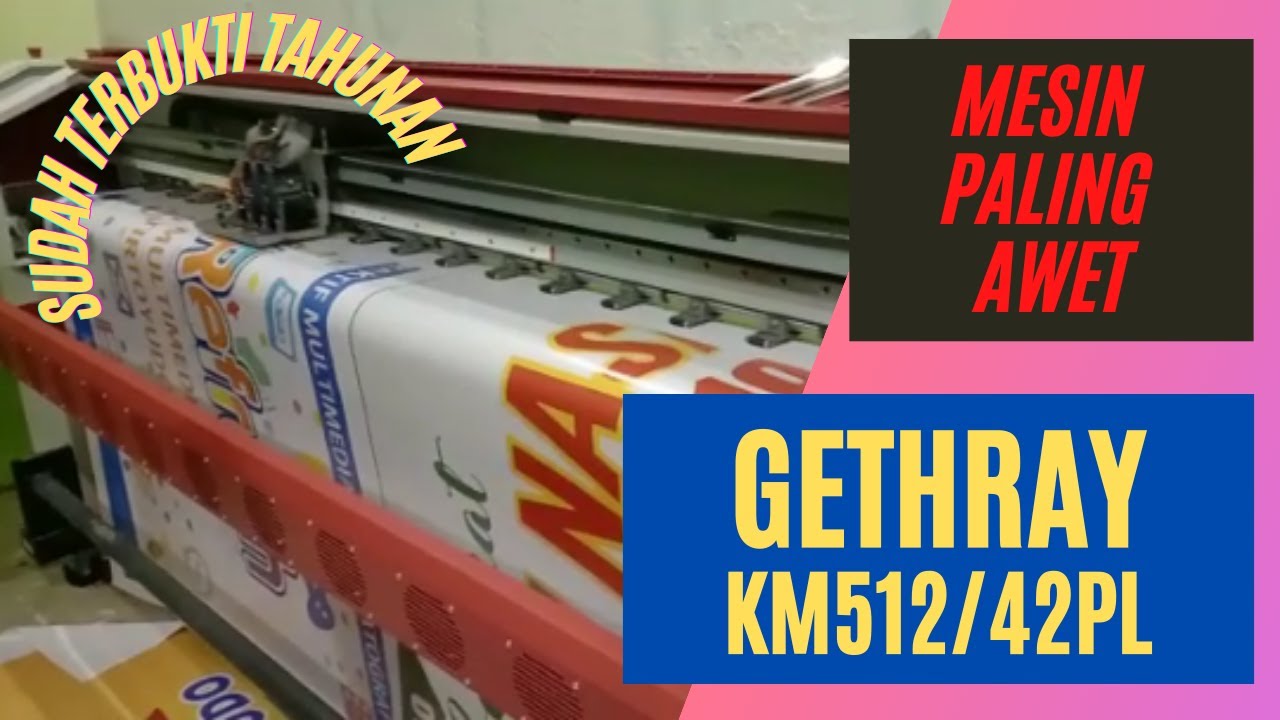 GETHRAY KM512/42pl. Mesin berdaya tahan tinggi.