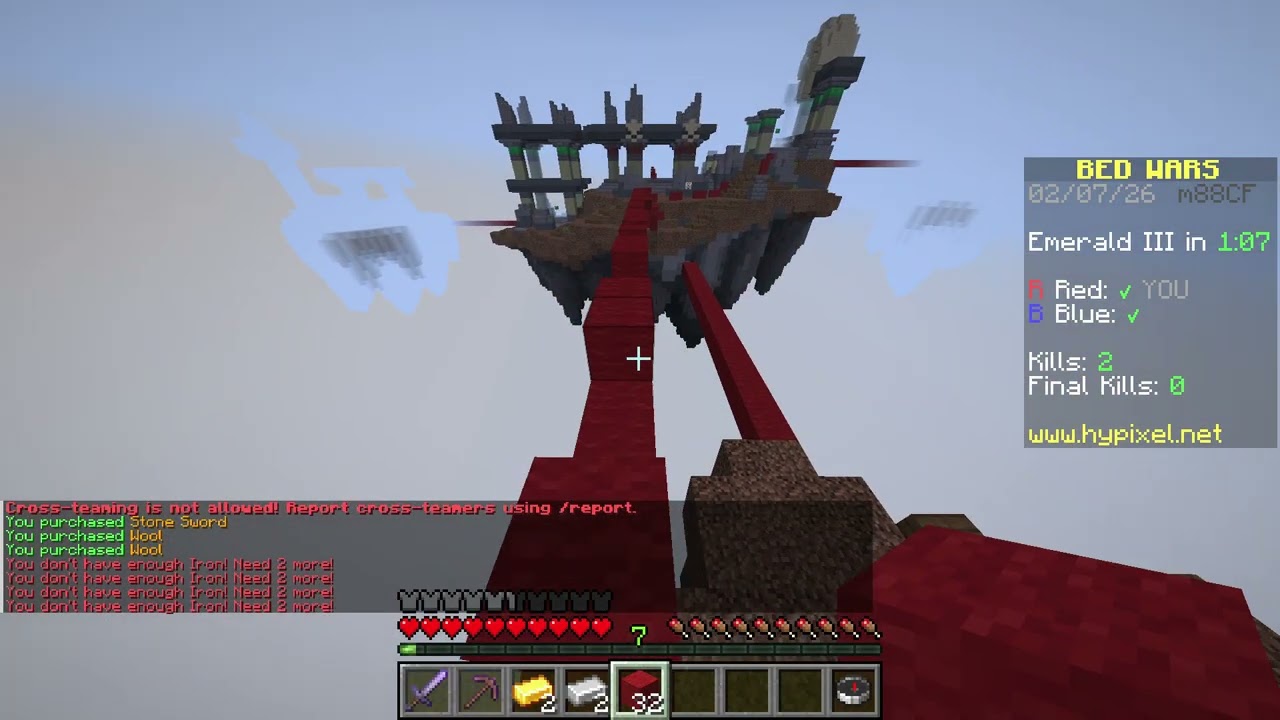 Minecraft 1 21 8  Bedwars