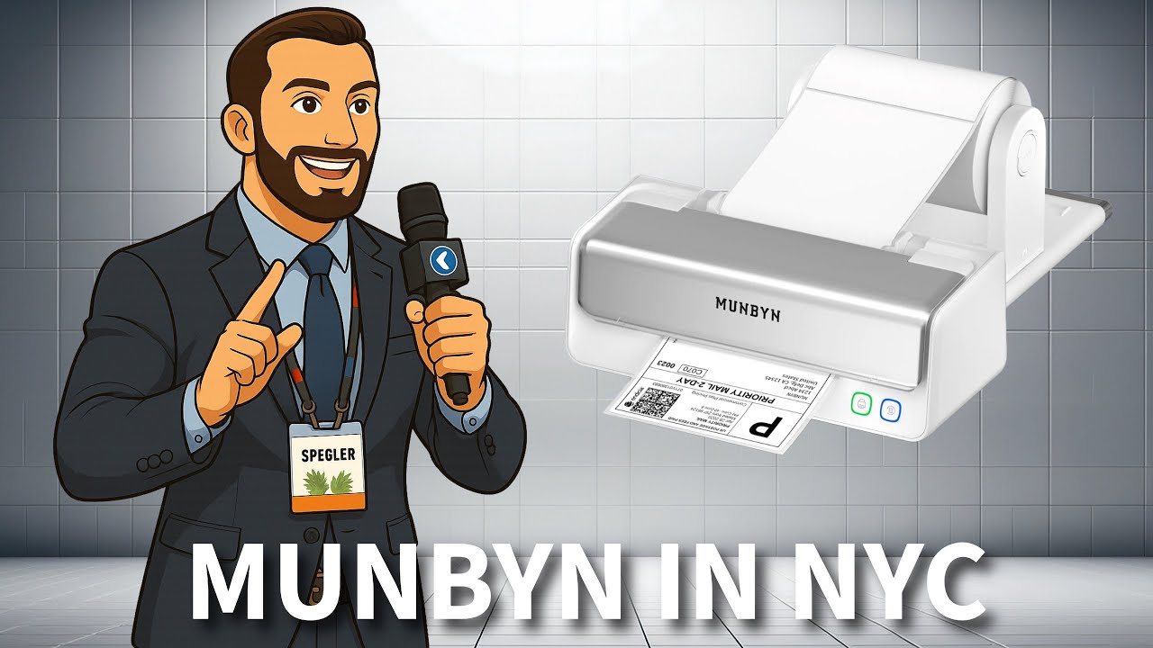 Munbyn LIVE в Нью-Йорке — презентация принтера RealWriter 405B