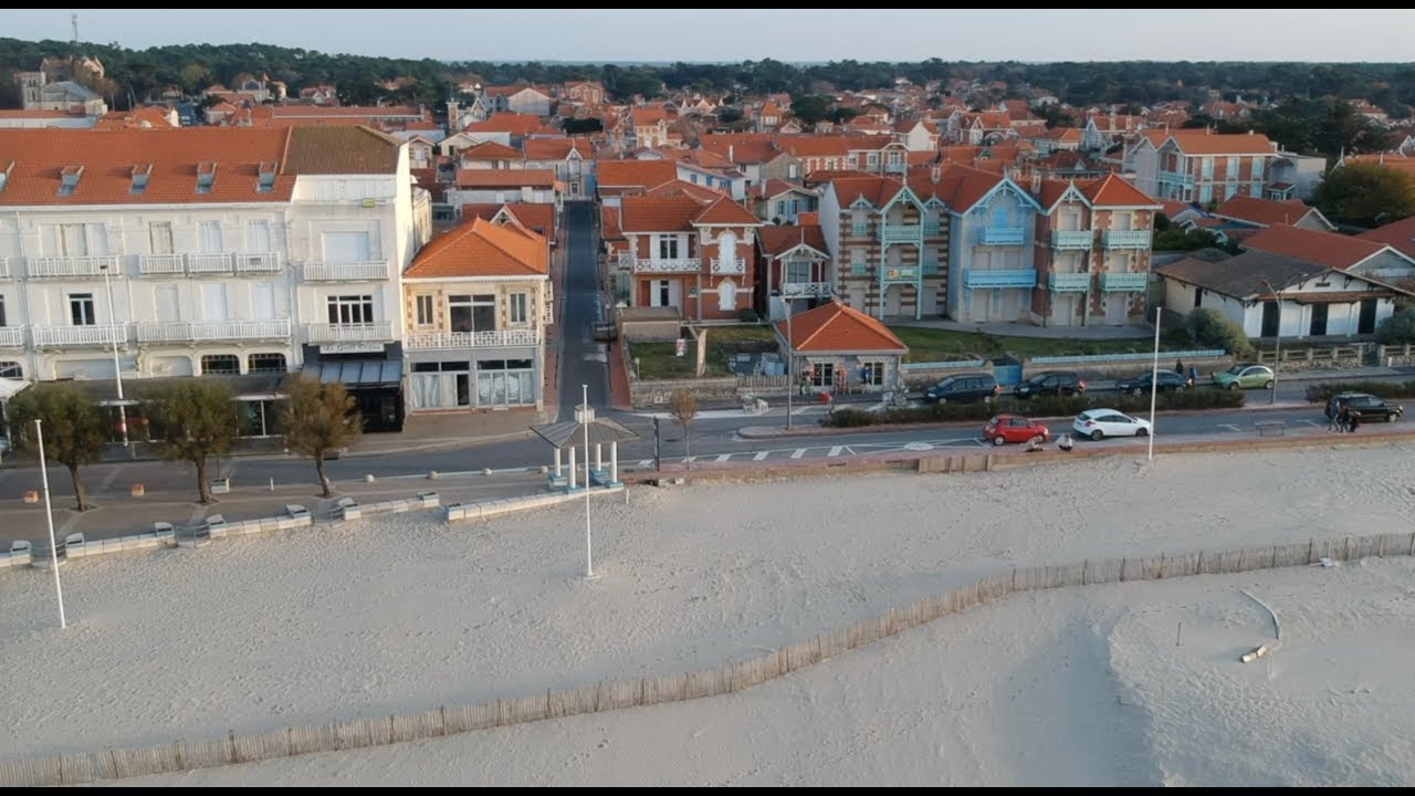 Soulac sur Mer depuis les airs - Drone DJI SPARK