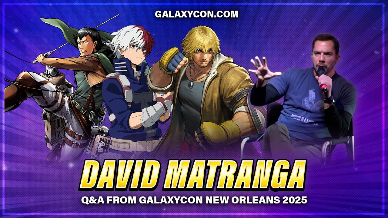 David Matranga Q&A | GalaxyCon New Orleans 2025