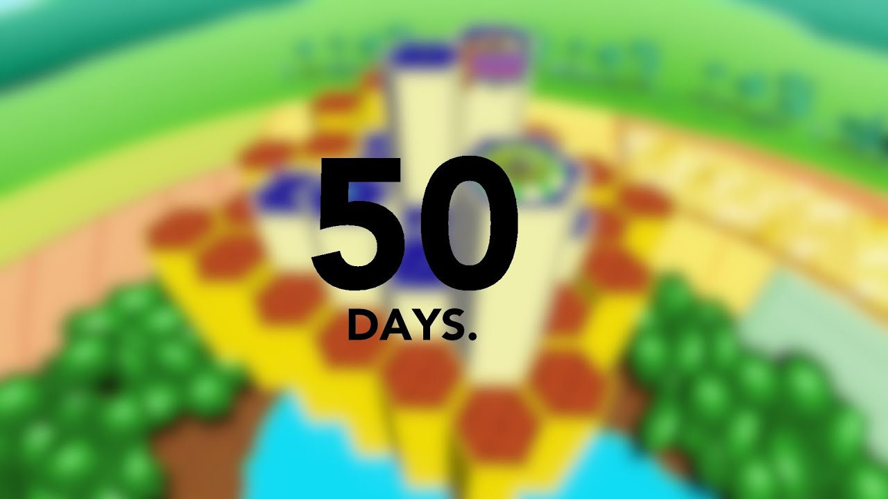 I Played The Modified Marble Blast Gold Level for 50 Days.