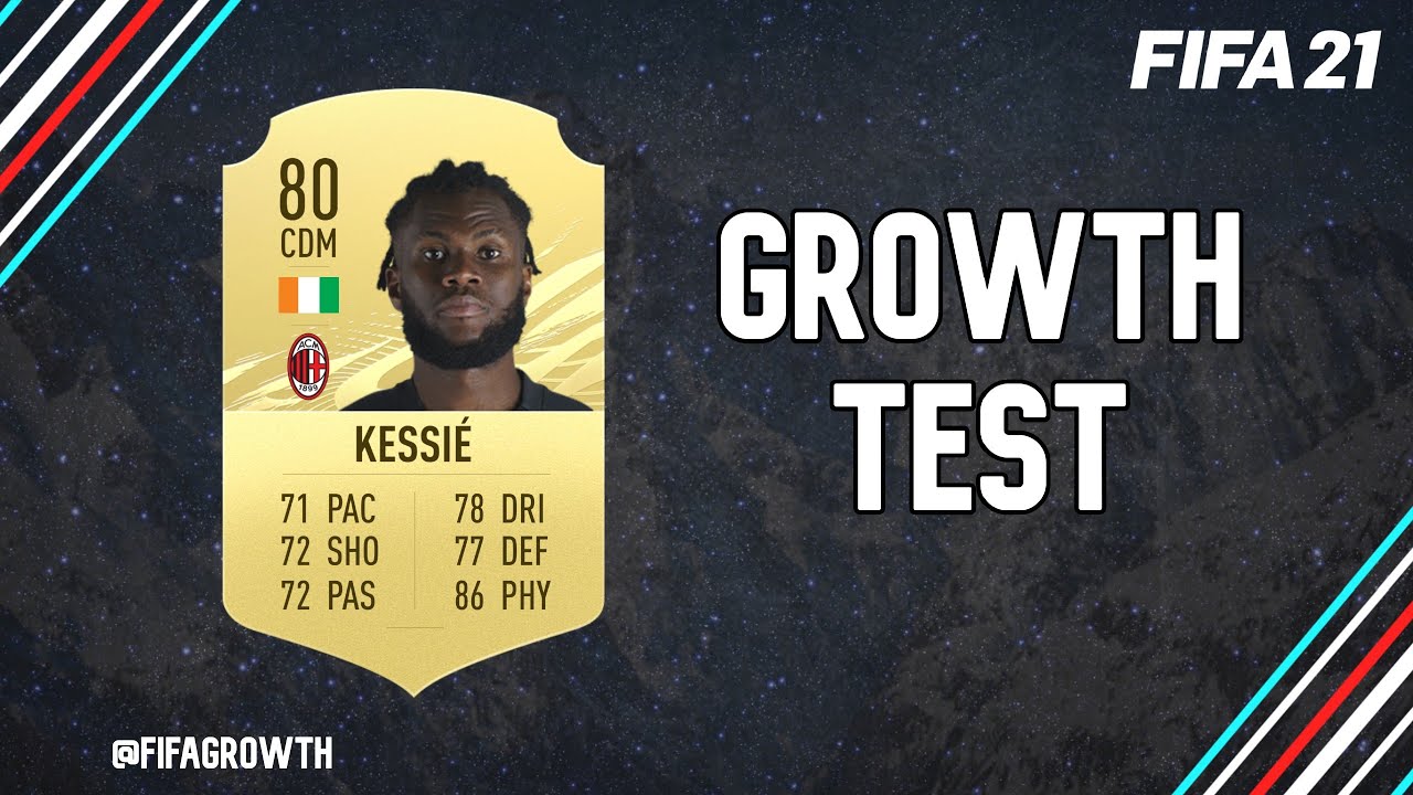 Franck Yannick Kessie Growth Test! FIFA 21 Career Mode