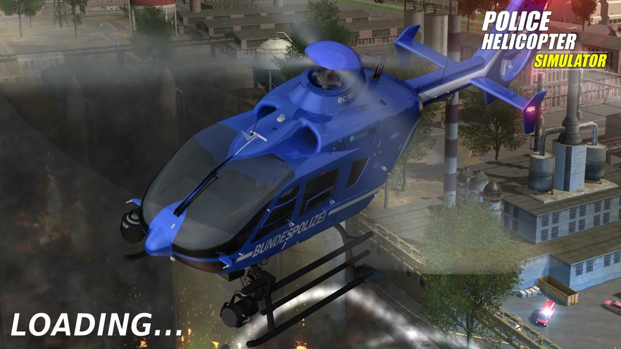 SIMULATOR   P0004   POLICE HELICOPTER SIMULATOR 1080P TÜRKÇE GAMEPLAY