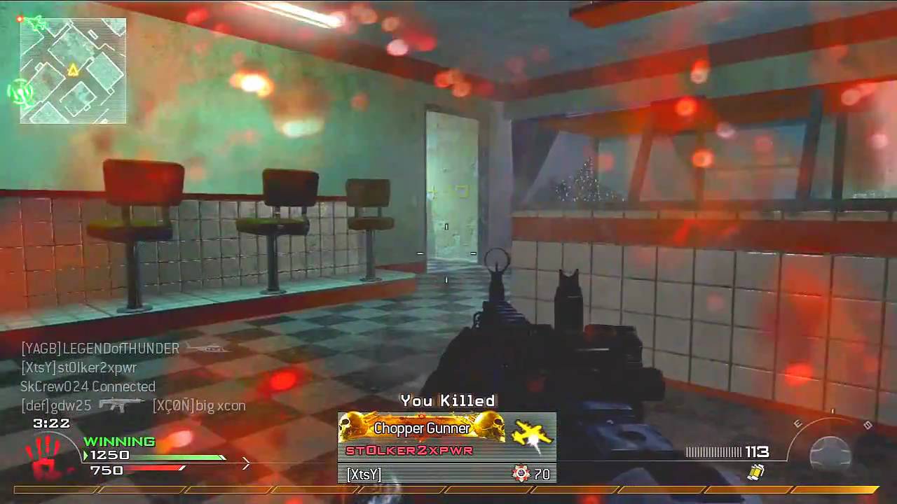Modern Warfare 2 Favela Gameplay - Call of Duty: MW2 - FFA w/ Legend of Thunder (no commentary)