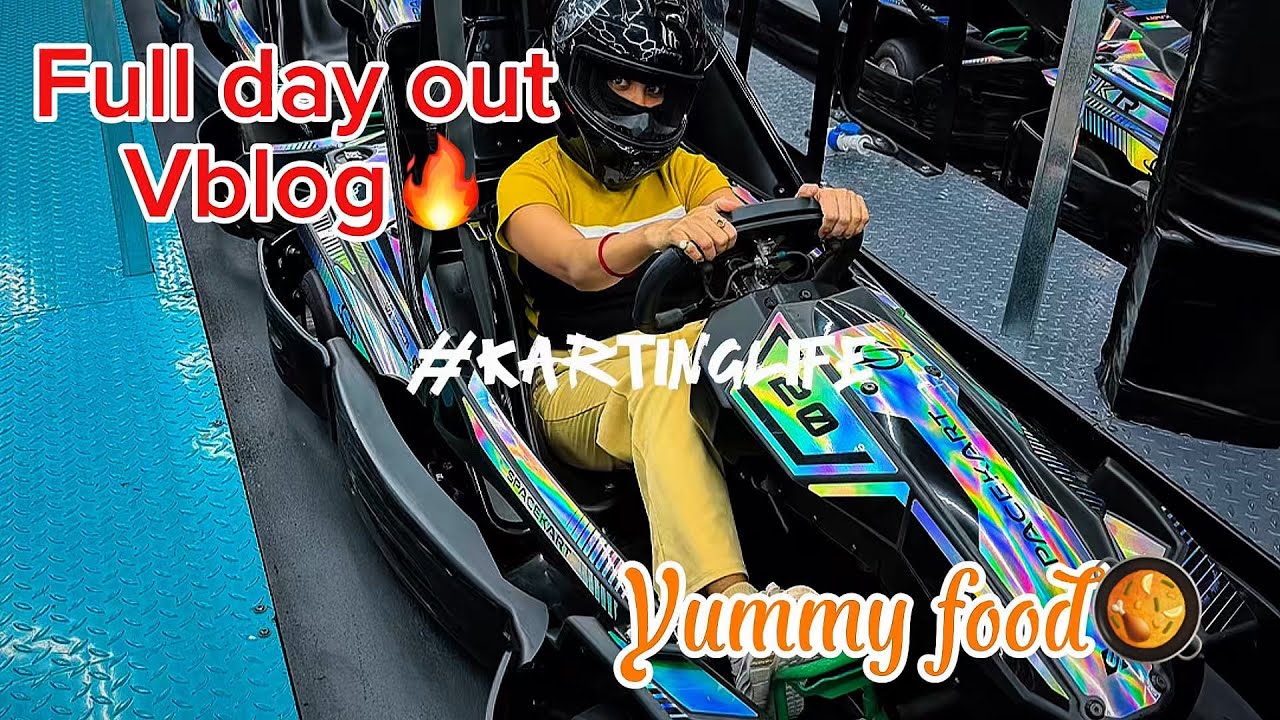 Full Day Out Vlog | Shopping, Go-Karting & Yummy Food 🍔🛍️🏎️