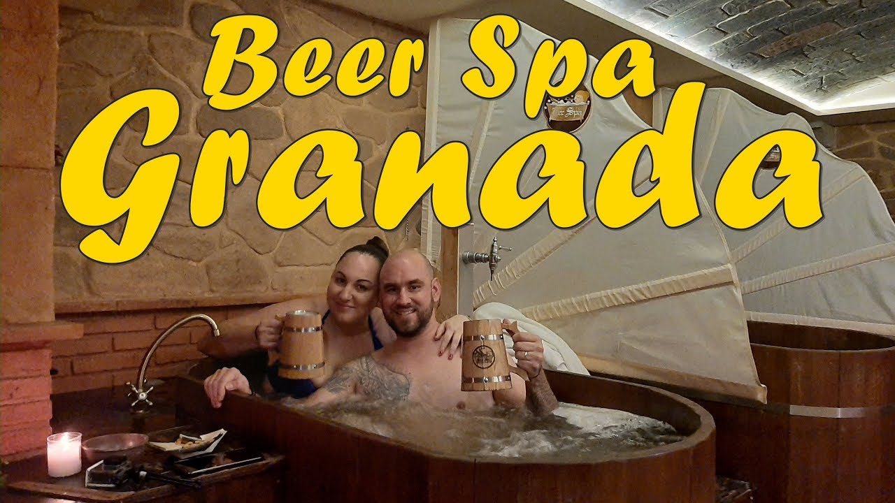 Beer Spa Granada | MiraelMundo | ¡¡Nos bañamos en cerveza!! + RETO suscriptores #granada