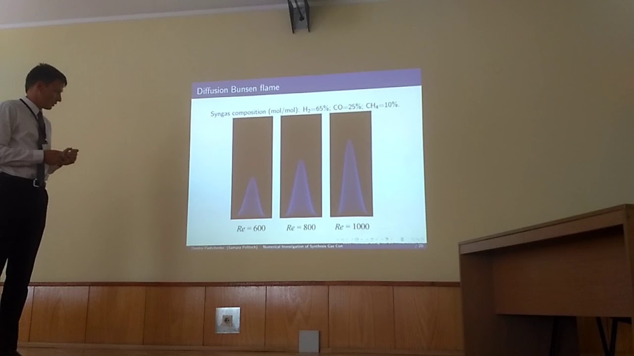 Numerical investigation of synthesis gas combustion via Ansys fluent